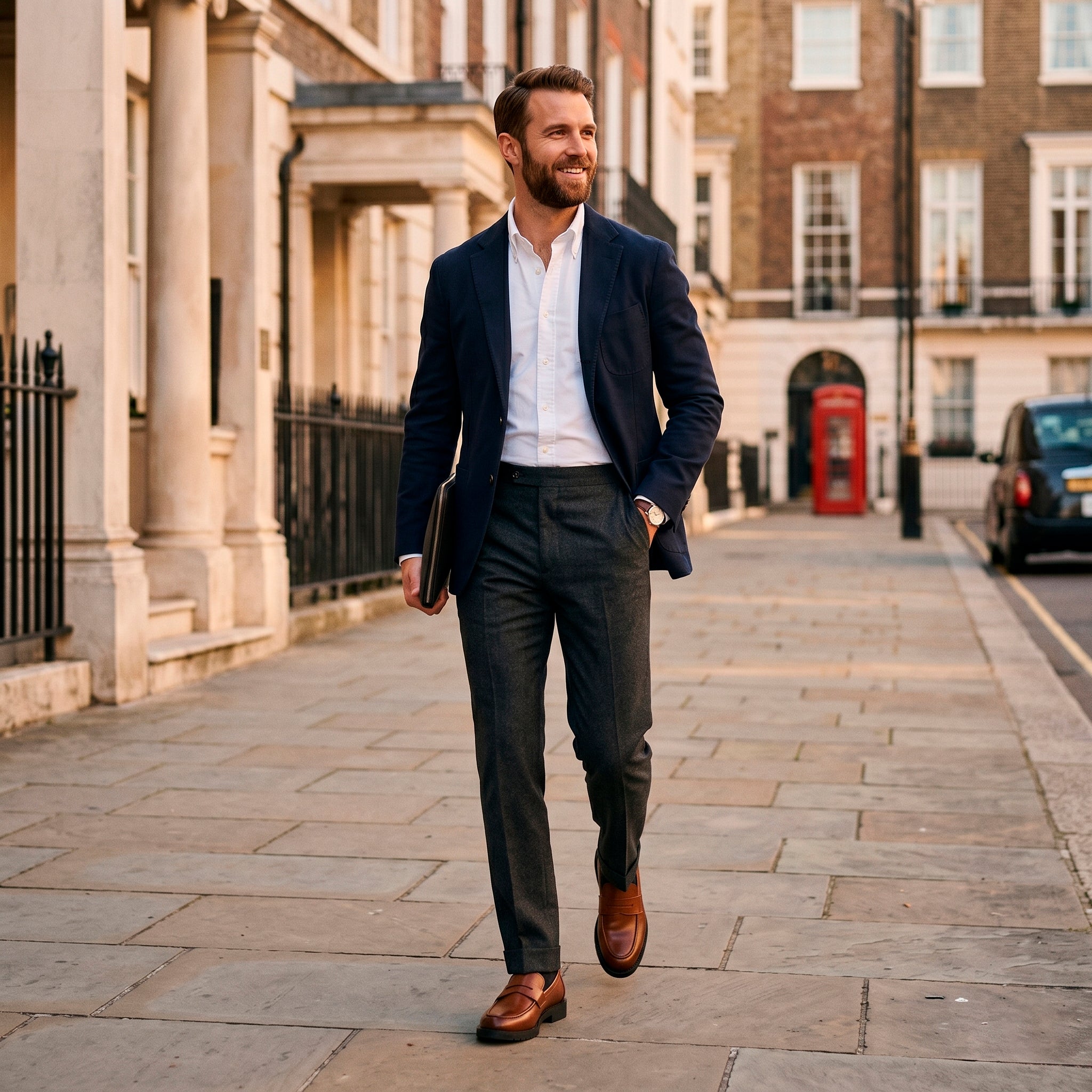 The Kensington Penny Loafer — Brown