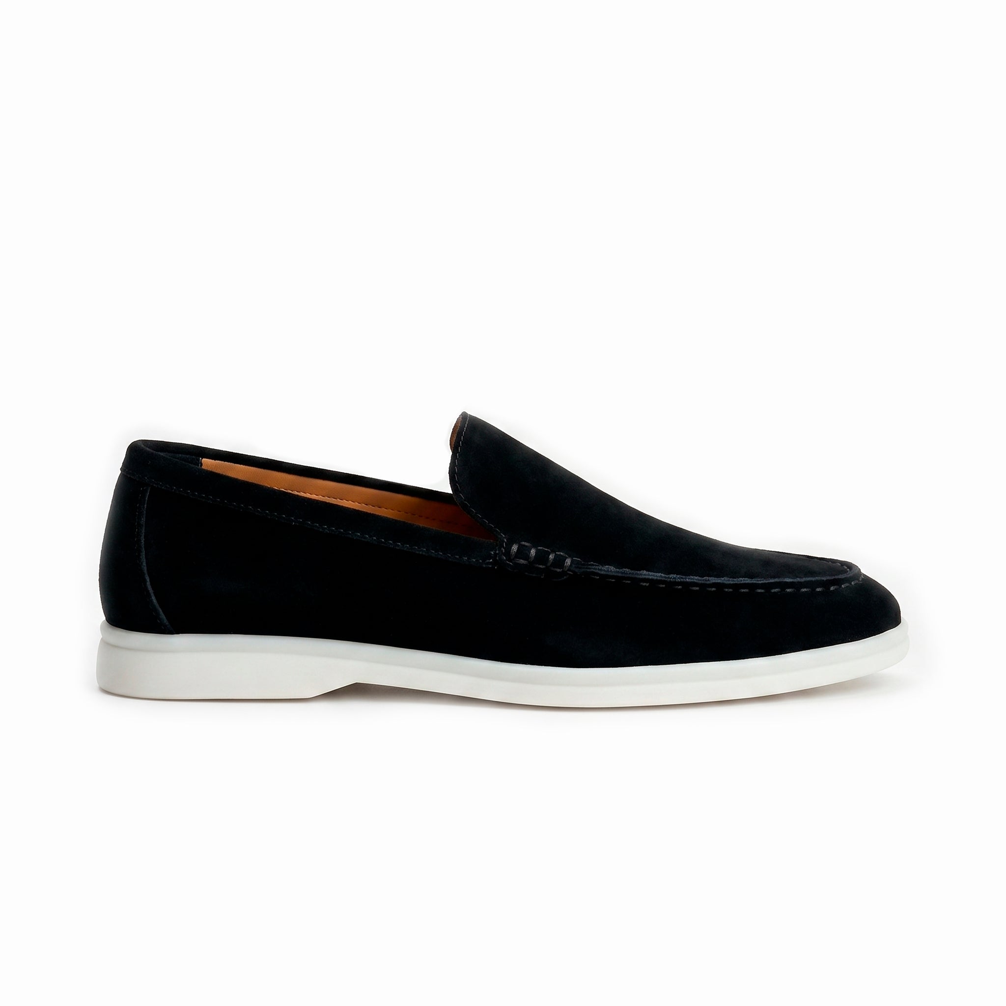 The Richmond Suede Loafer — Black