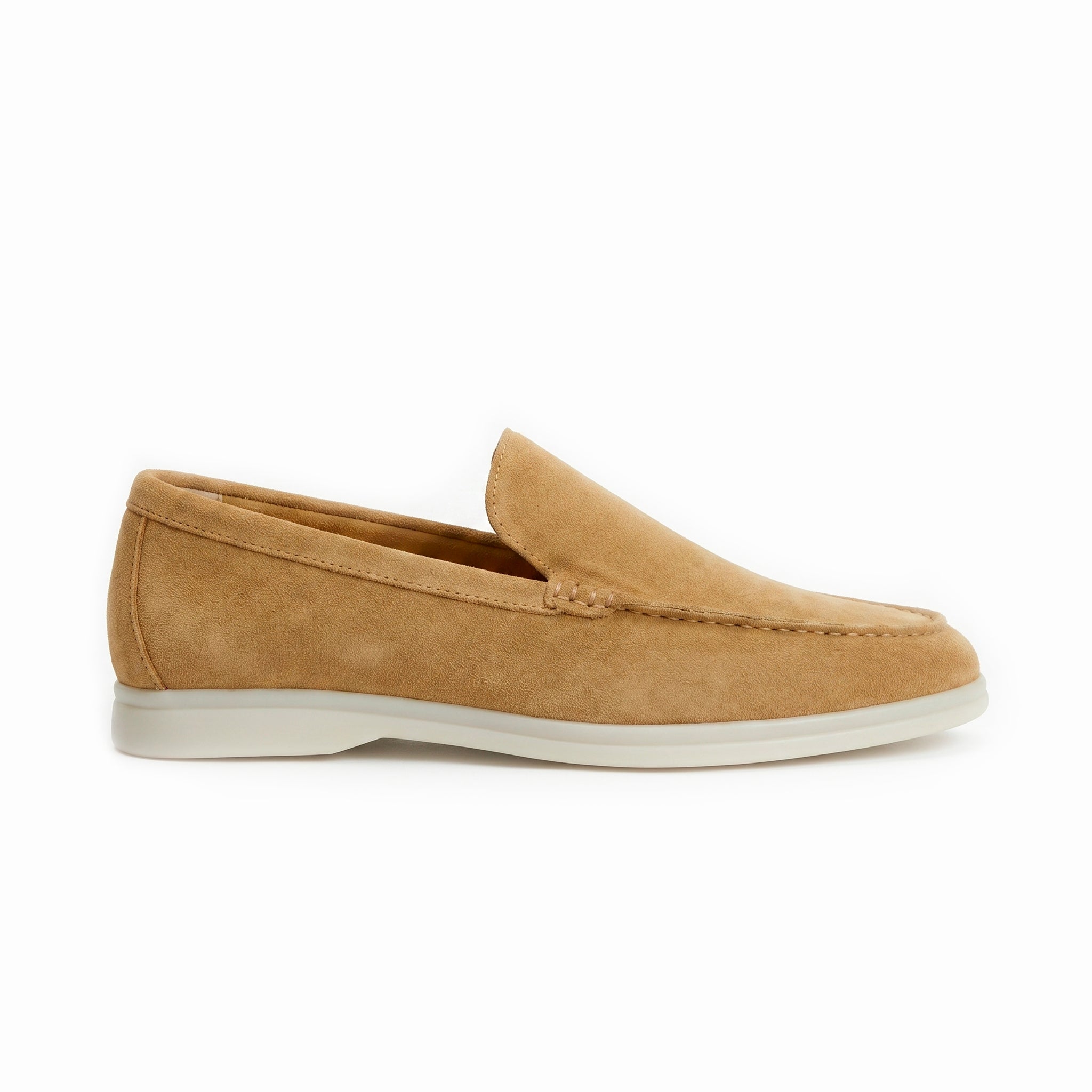 The Richmond Suede Loafer — Sand Beige