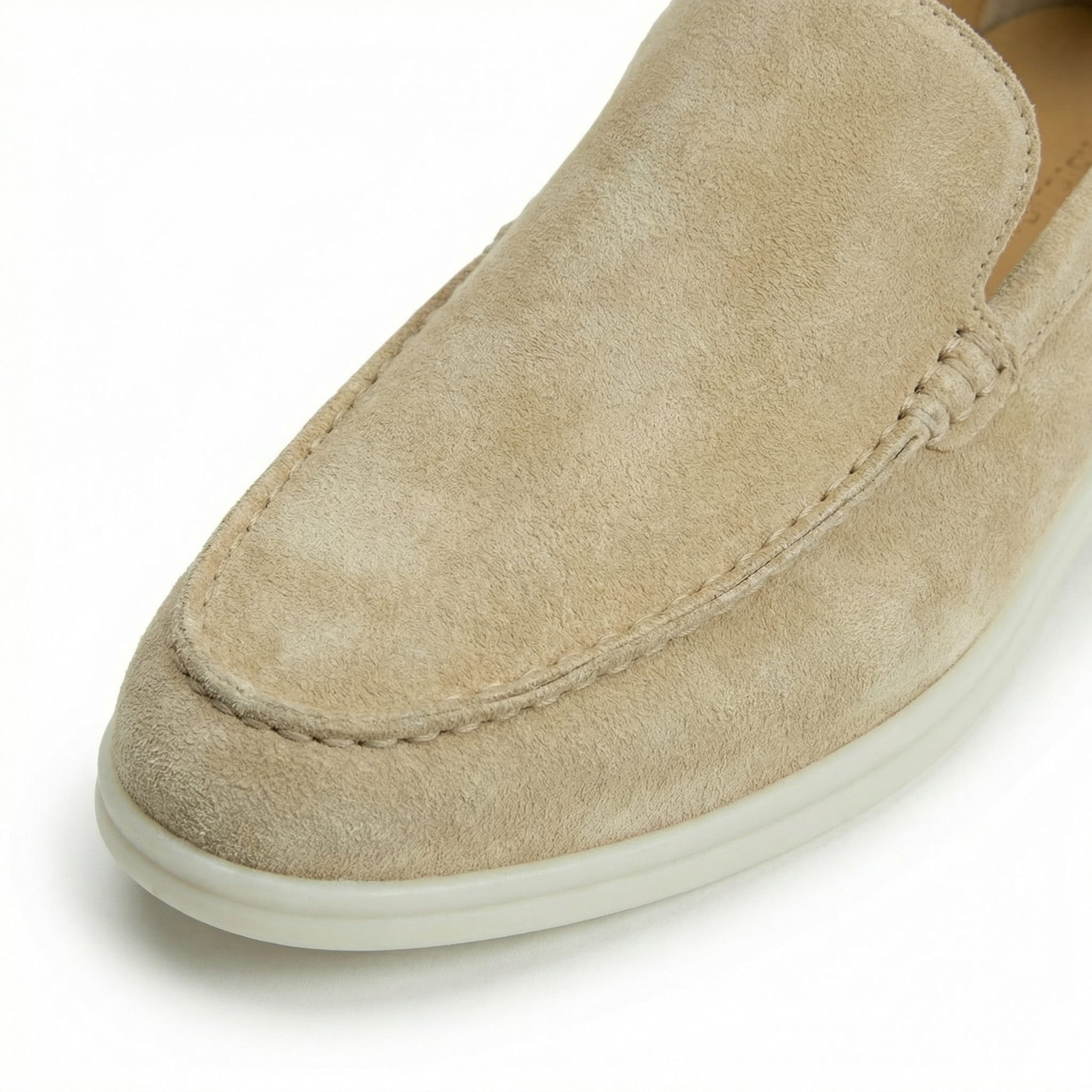 The Richmond Suede Loafer — Sand